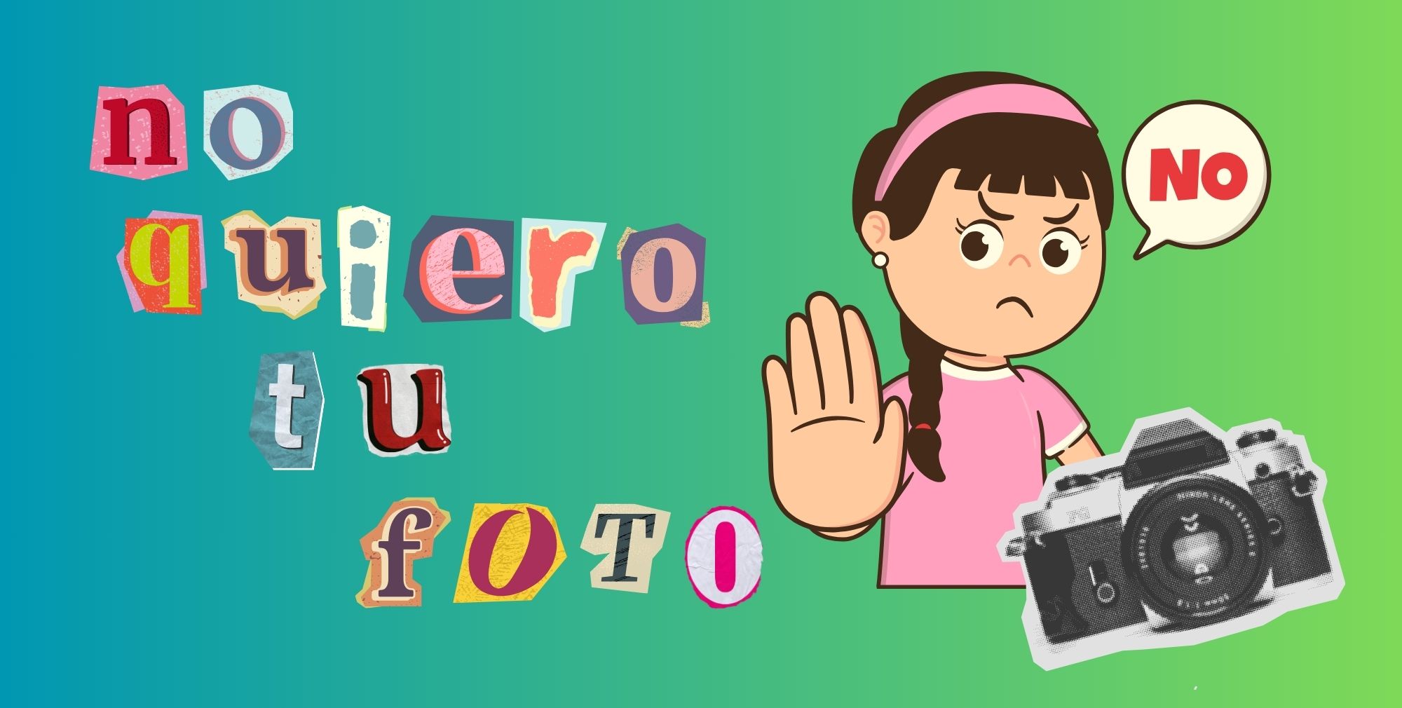 No me mandes tus fotos íntimas, no me interesan